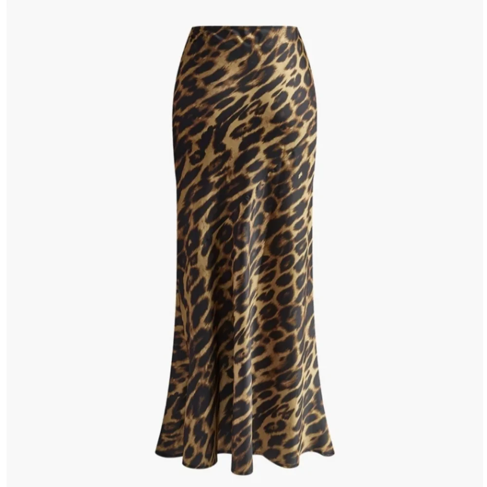 #5 Commense Animal Print Maxi Skirt - Picture 1 of 5